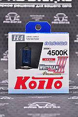 Галогенные лампы H-4 Koito WhiteBeam III, 4500K