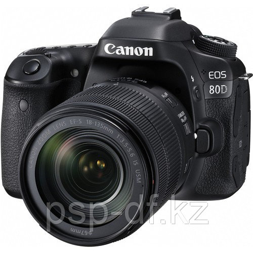 Фотоаппарат Canon EOS 80D kit 18-135mm f/3.5-5.6 IS USM - фото 1 - id-p30880138