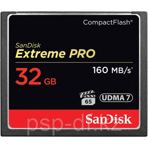 Карта памяти SanDisk Extreme CF 32Gb 160MB/s - фото 1 - id-p30629186