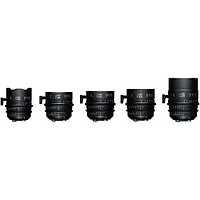 Объективы Sigma T1.5 FF High-Speed 5 Prime Lens Kit с кейсом (Canon EF Mount, Meters)