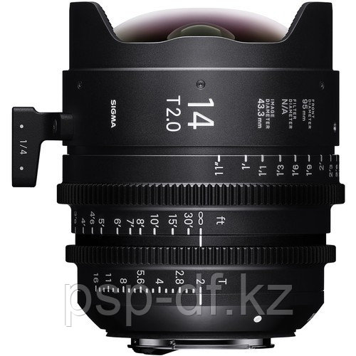 Объектив Sigma 14mm T2 FF High-Speed Prime (Canon EF Mount, Meters)
