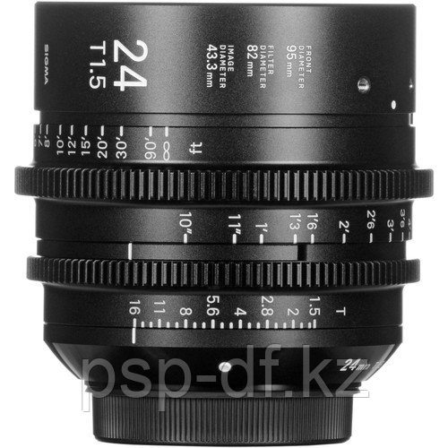 Объектив Sigma 24mm T1.5 FF High-Speed Prime (EF, Meters)