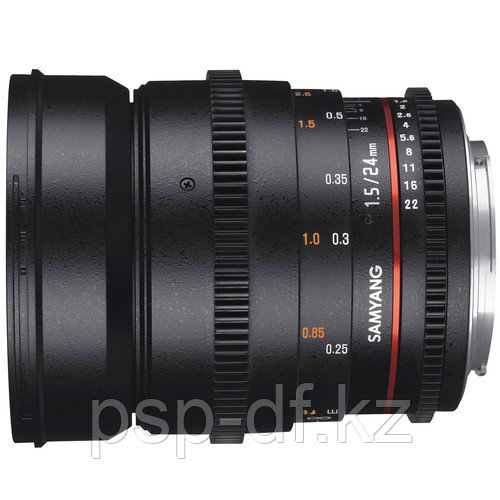 Объектив Samyang 24mm T1.5 ED AS UMC VDSLR II Canon EF - фото 1 - id-p30628886