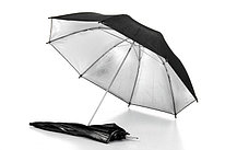 Зонт универсальный серебро 100см