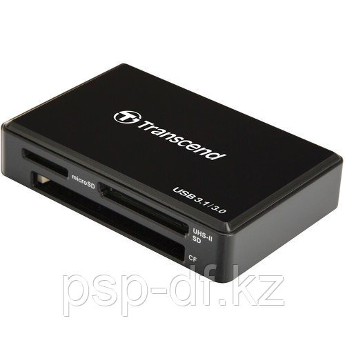 Картридер Transcend TS-RDF9K All-in-One USB 3.1/3.0 UHS-II Card Reader - фото 1 - id-p32851614
