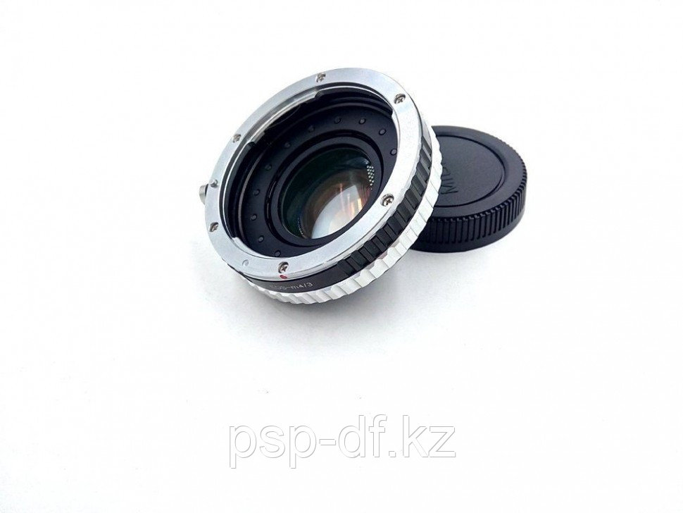 Переходник Speed Booster adapter для Canon mount Lens на Micro 4/3  (с ручной регулировкой диафрагммы)