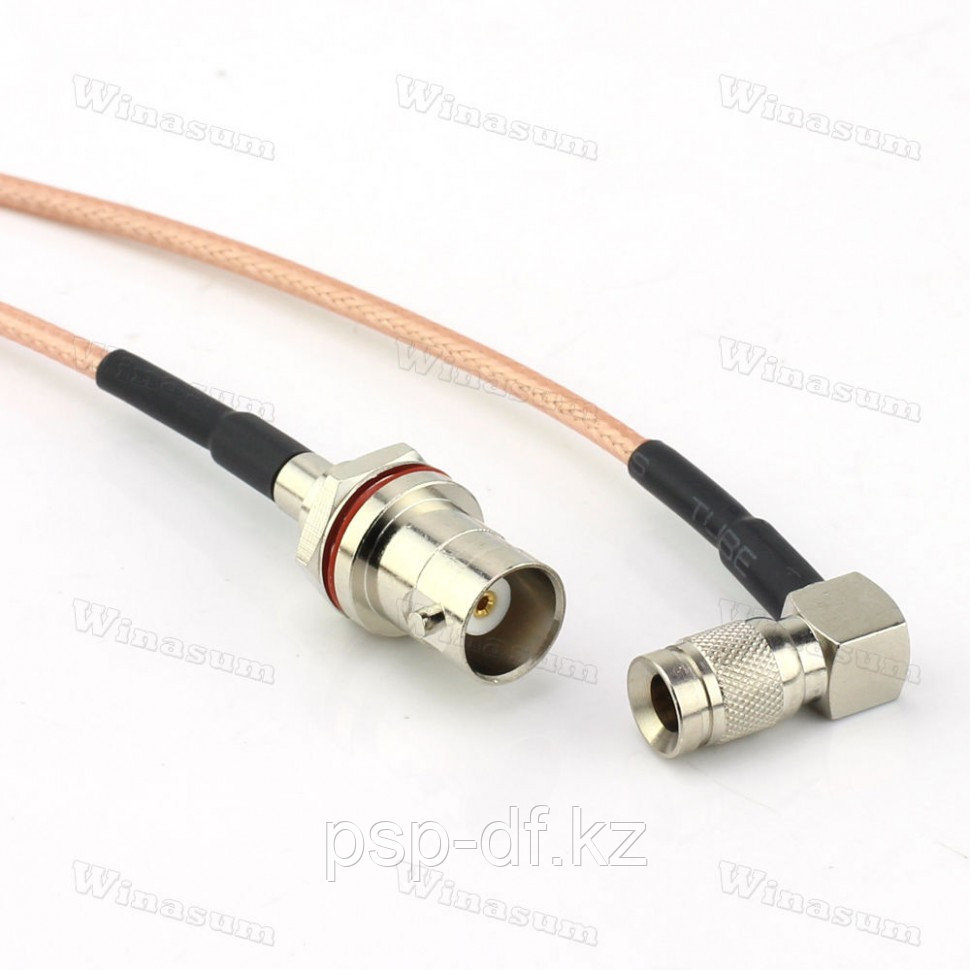 Кабель HD SDI BNC / Right Angle DIN 1.0/2.3 Cable 30cm - фото 1 - id-p43964071
