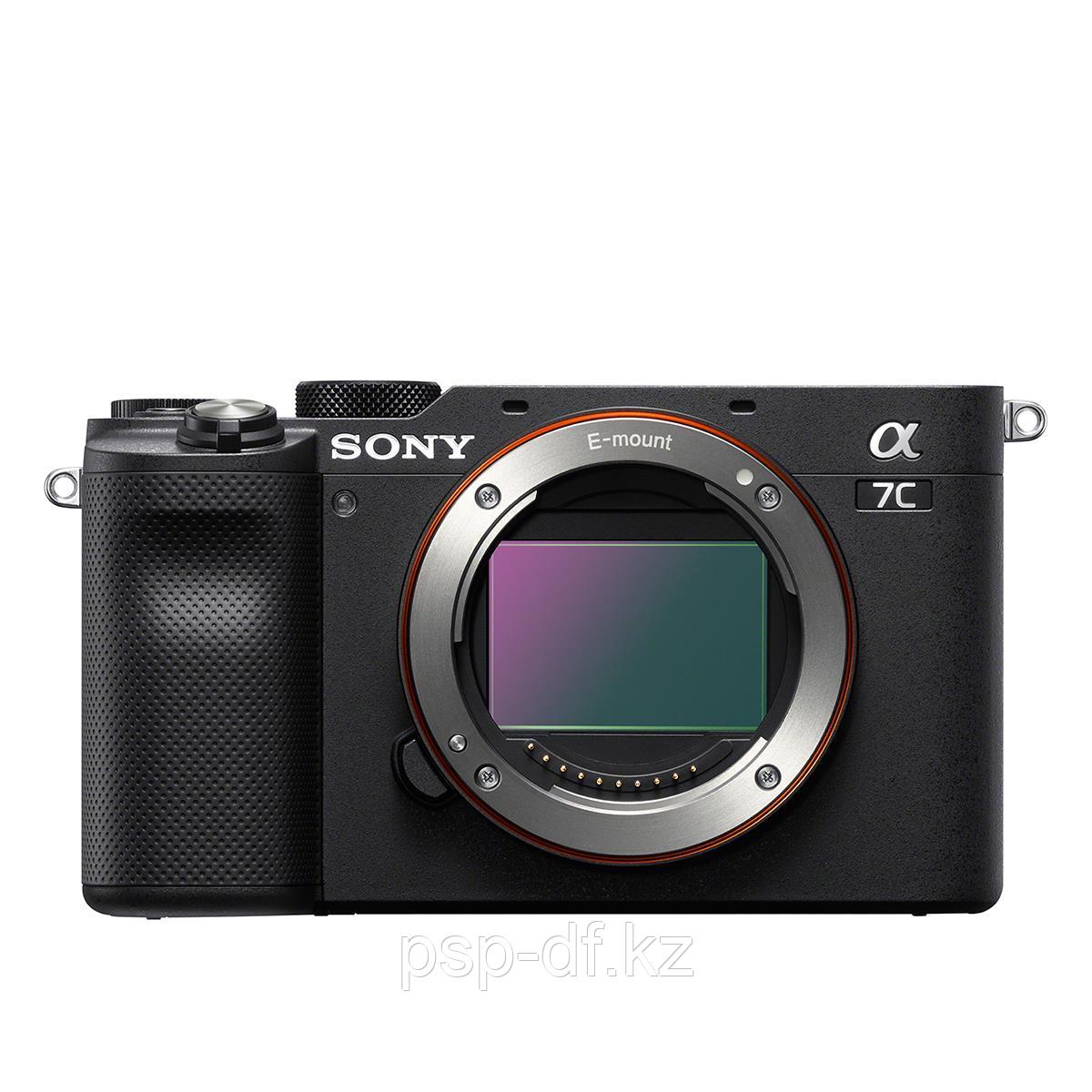 Фотоаппарат Sony Alpha A7C Body черный рус меню