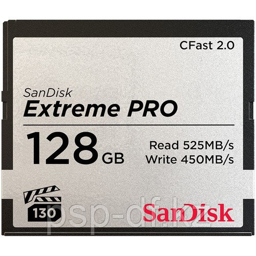 Карта памяти SanDisk 128GB Extreme PRO CFast 2.0