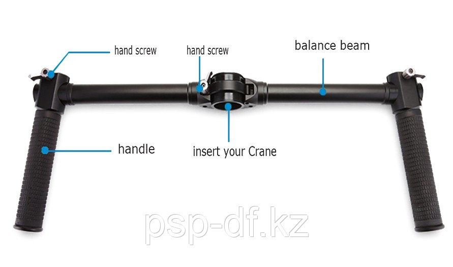 Ручки Zhiyun-Tech Dual handle Crane-EH002 - фото 1 - id-p47750934