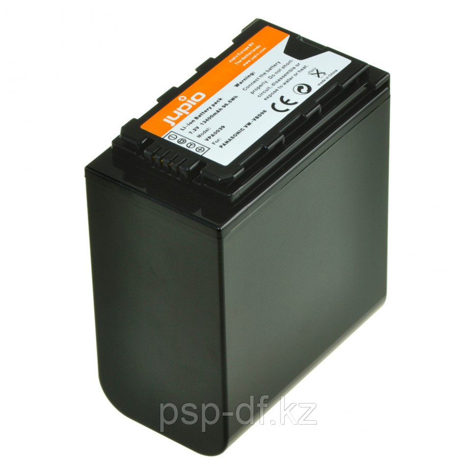 Аккумулятор Jupio VW-VBD98 / AG-VBR118G 13400mAh для Panasonic