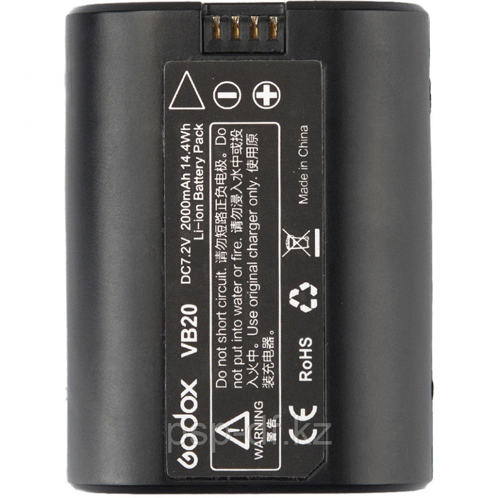 Аккумулятор Godox VB-20 для вспышек V350 (7.2V, 2000mAh)