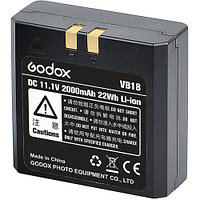V860II жарқылдарына арналған Godox VB-18 Li-Ion Battery Pack (11.1V, 2000mAh) батареясы