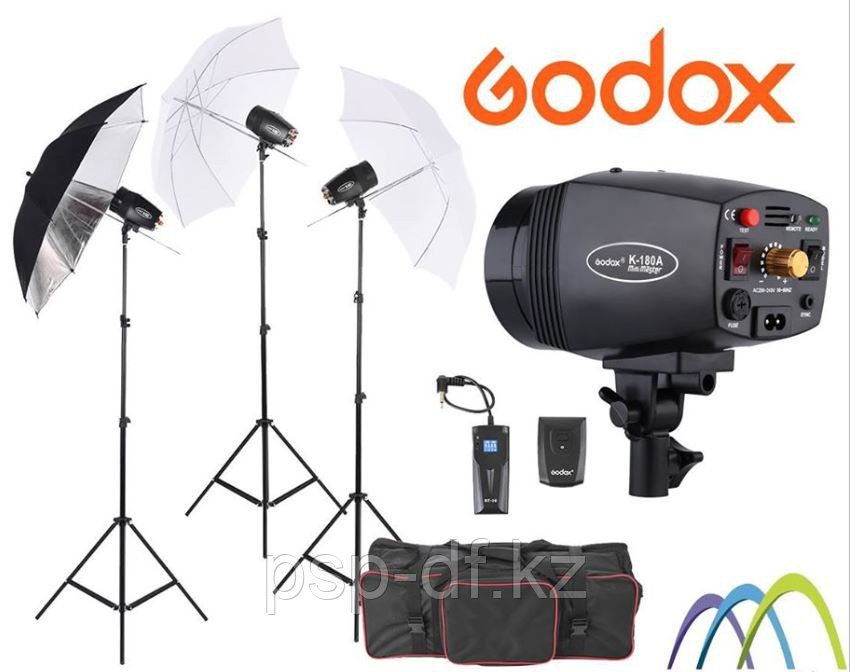 Комплект студийного оборудования Godox Mini Master Kit K-180A