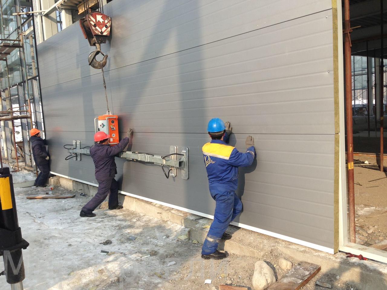 Монтаж сэндвич панелей на откосы, фото 1