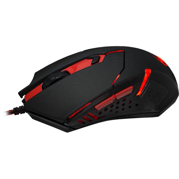 Мышь игровая Redragon Centrophorus черный+красный
