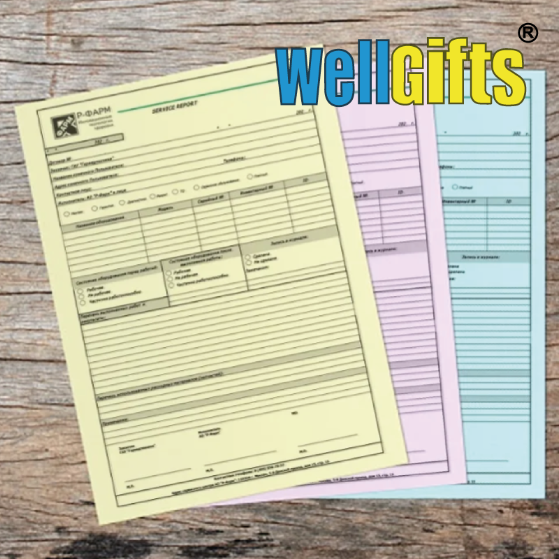 Изготовление и печать самокопирующихся бланков, фото 1