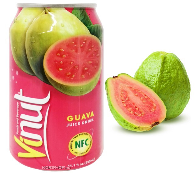 Напиток Vinut Guava Juice Гуава 330ml (24шт-упак)