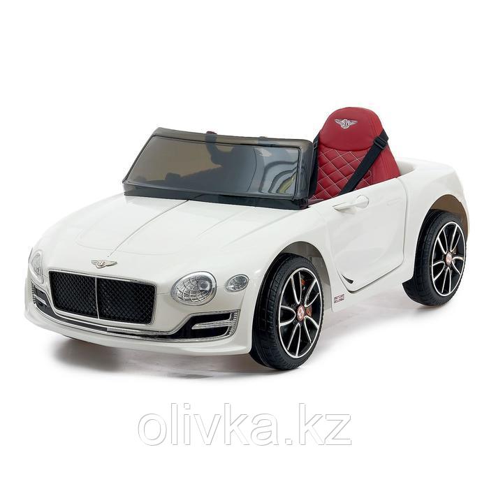 Электромобиль Bentley EXP 12 Speed 6e Concept, EVA колеса, кожаное сидение, цвет белый