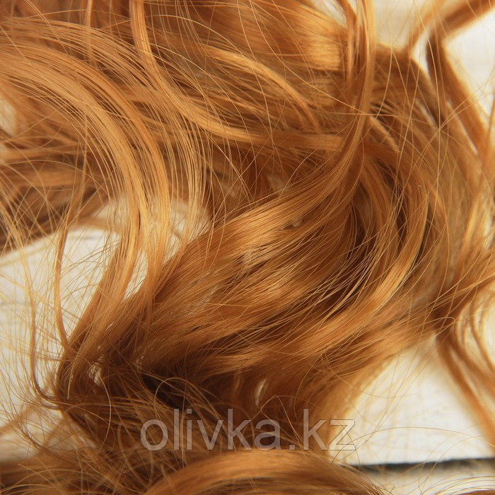 Волосы - тресс для кукол «Кудри» длина волос: 40 см, ширина: 50 см, №27А - фото 3 - id-p86925871