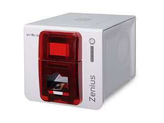 Evolis ZN1H0000RS Сублимационный принтер Zenius для печати на картах, эксперт, USB & Ethernet