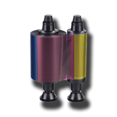 Evolis R3013 Экономичная полупанельная лента для полноцветной печати YMCKO, 400 отпечатков