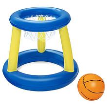Набор для игр на воде «Баскетбол», d=61 см, корзина, мяч, от 3 лет, 52190 Bestway