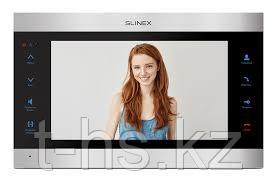 Slinex SL-10IPT цвет черный + серебро. 10" Домофон с сенсорным экраном и переадресацией на смартфон