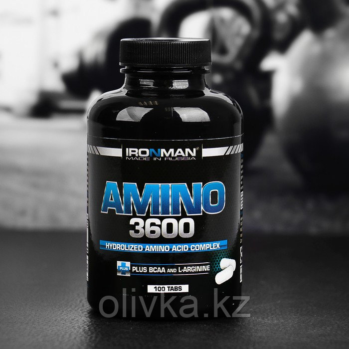 Аминокислоты Ironman Амино 3600, 100 таблеток