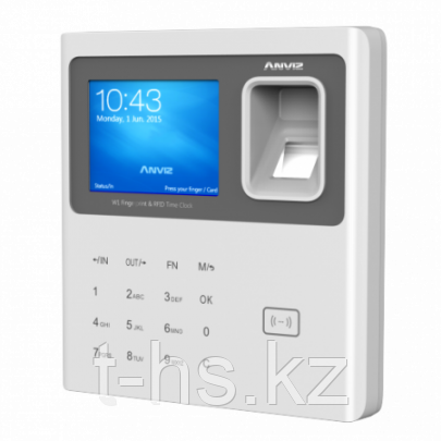 ANVIZ W1-ID PRO белый. Биометрический терминал учета рабочего времени со считывателем