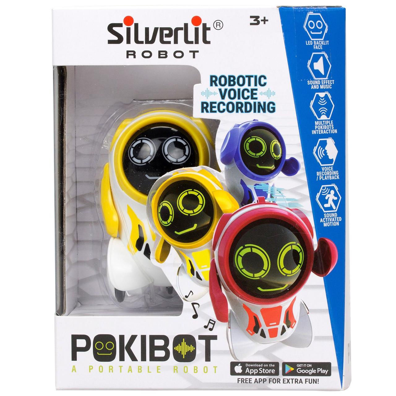 Silverlit Робот Покибот (Pokibot) - желтый - фото 1 - id-p86928201