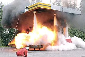 Пожаротушение - Монтаж порошкового пожаротушения