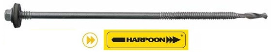 Саморез HARPOON Plus 6.3/7.0*165 HSP25-R-S19 до 25 мм
