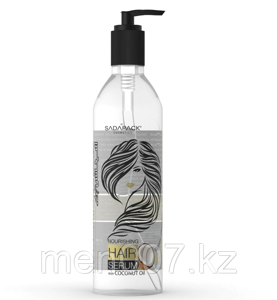 Прозрачная сыворотка для волос «кокос» Elegance Plus Miracle Hair Serum  CLEAR 120 мл.