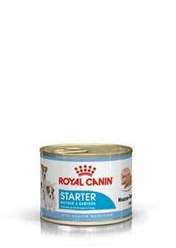 Royal Canin Starter Mousse влажный корм (мусс) для щенков от рождения до 2-х месяцев