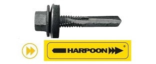 Самосверлящий шуруп для профнастила Harpoon HE5-R-Z19 5,5х38 - фото 1 - id-p10213223
