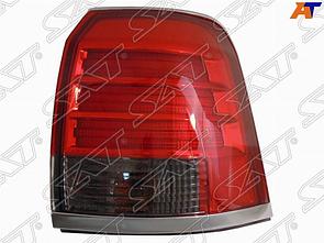 Фонарь задний TOYOTA LAND CRUISER 200 07-11 хром окантовка