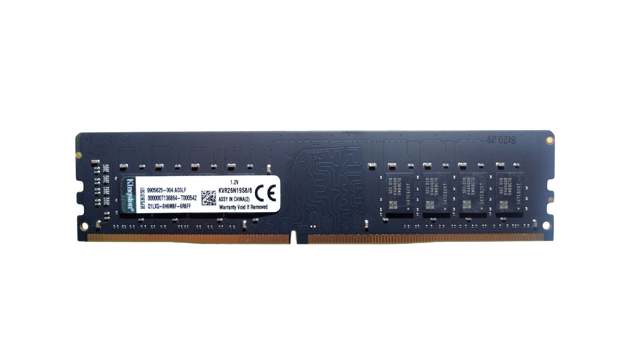 Оперативная память DIMM DDR4 8GB Kingston KVR24N17S8/8