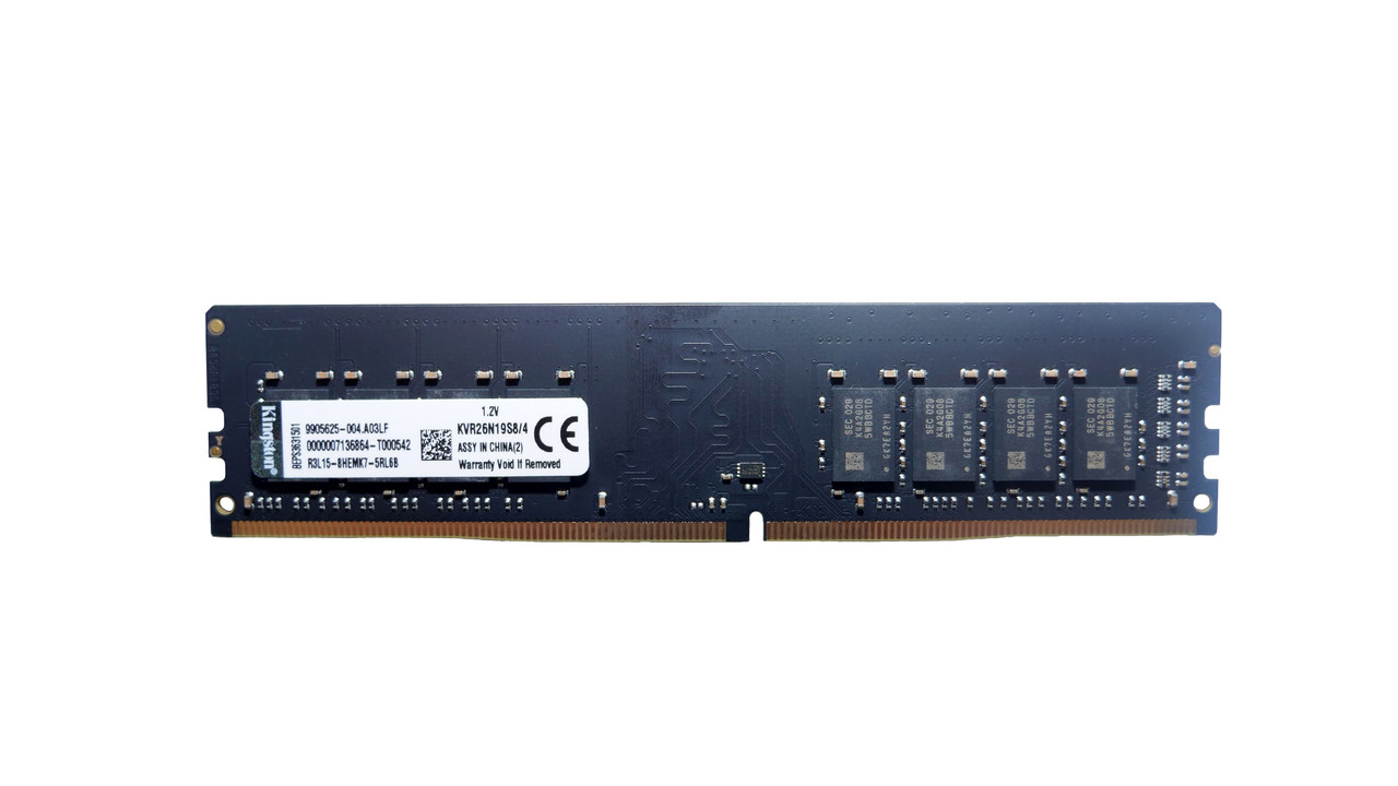 Оперативная память DIMM DDR4 4gb Kingston KVR24N17S8/4