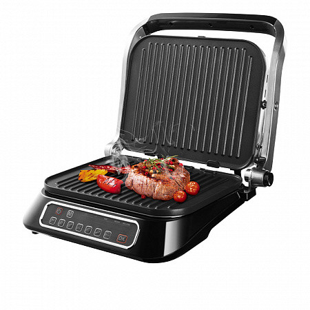 Гриль REDMOND SteakMaster RGM-M805, черный/сталь