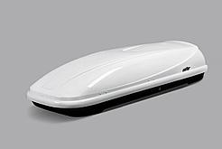 Автобокс KOFFER T-600 белый-глянец 330 л. 187х63х37 см