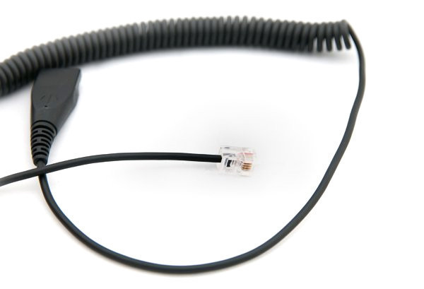 Переходник AxTel QD/RJ - спиральный кабель. 0.5-2 м. 03 (AXC-03) - фото 1 - id-p10216823