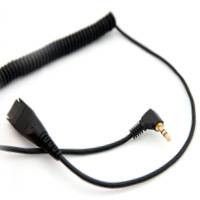 Переходник AxTel QD/3.5 mm jack – спиральный кабель для Nokia (AXC-35NOK)