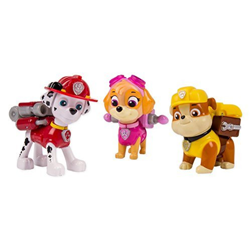 Paw Patrol Набор из 3 щенков с рюкзаком-трансформером (Щенячий патруль)
