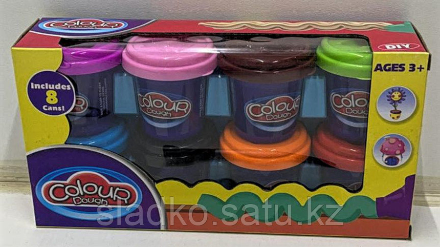 Пластилин тесто Colour Dough 8 - фото 1 - id-p86949843