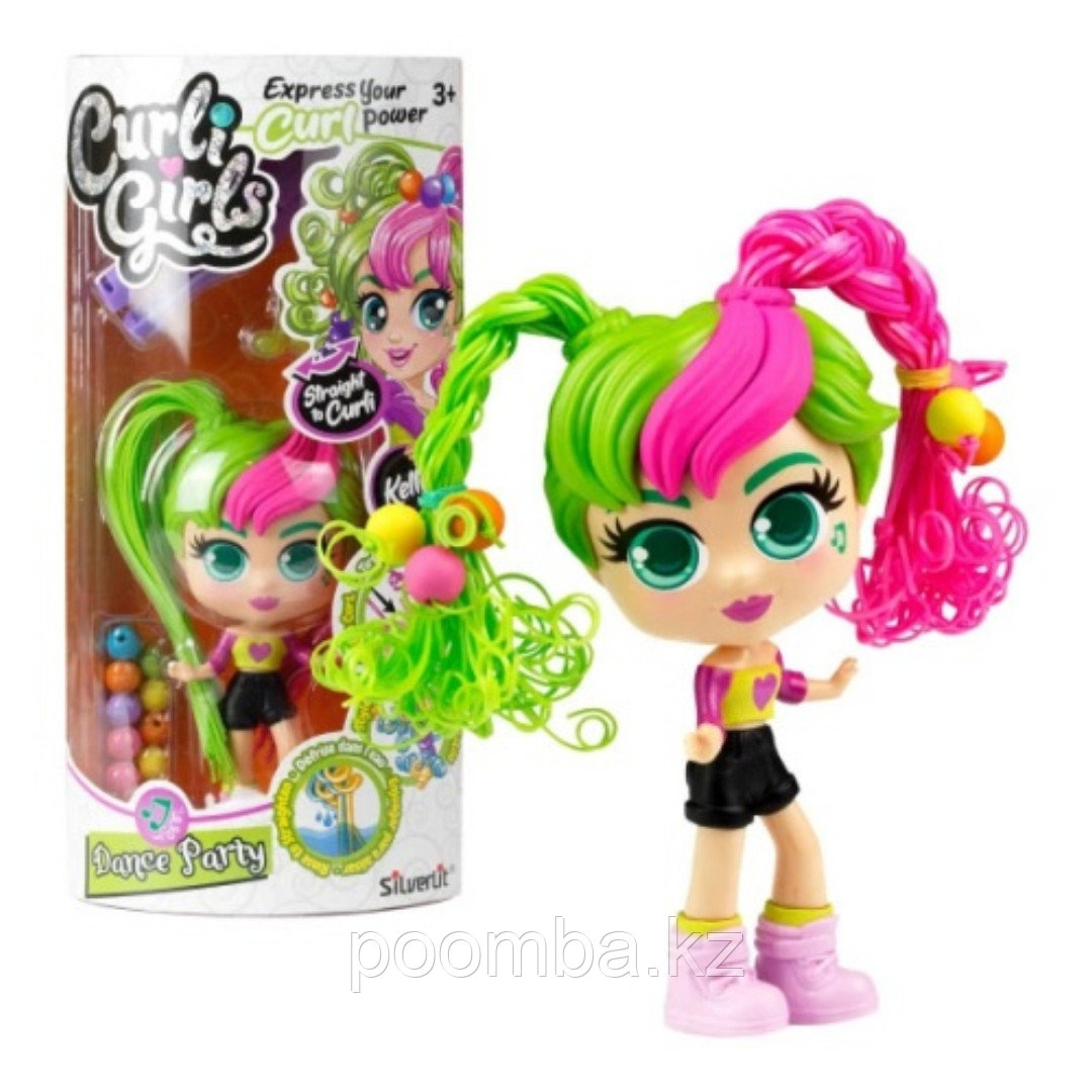 Игровой набор CURLI GIRLS Кукла Танцовщица Келли