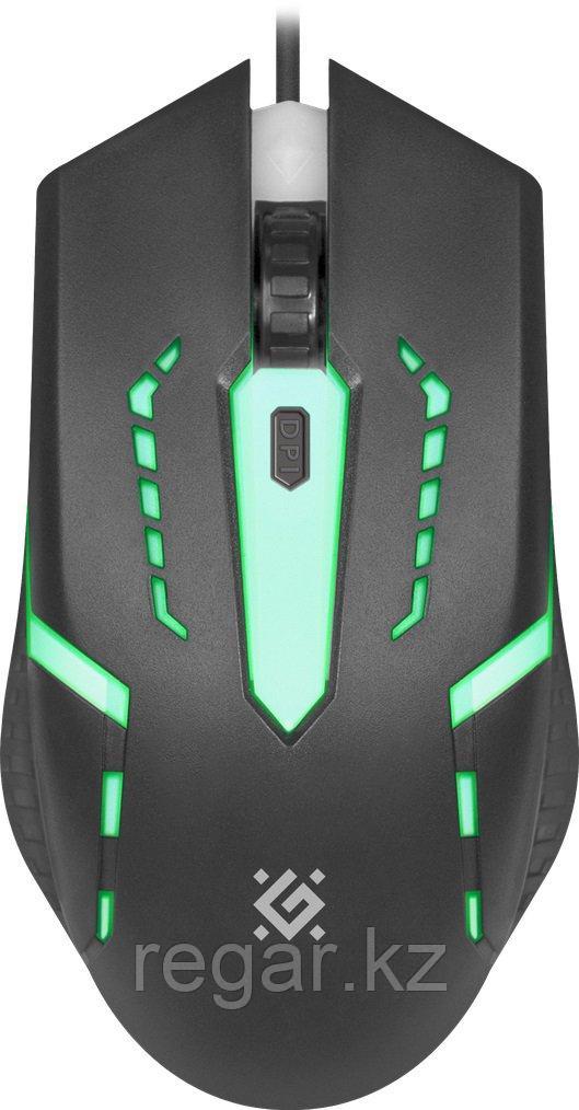 Мышь проводная Defender Flash MB-600L 7цветов подсветки