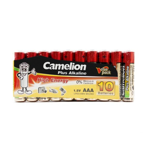 CAMELION Plus Alkaline LR03-SP10-DA батарейка (LR03-SP10-DA) - фото 1 - id-p86960995