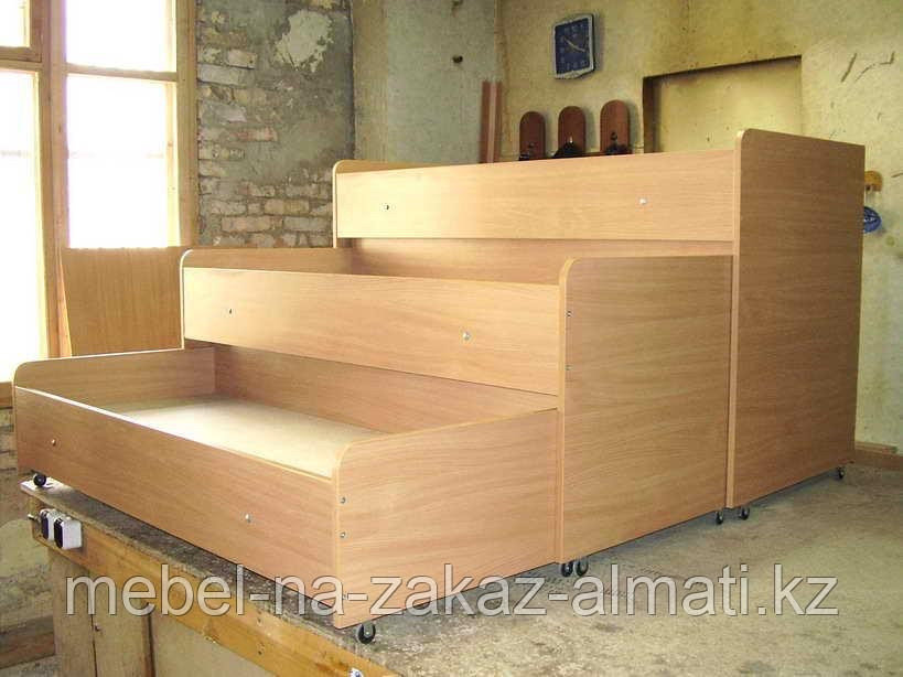 Кровать 3-х ярусный для детских садов - фото 7 - id-p5084118
