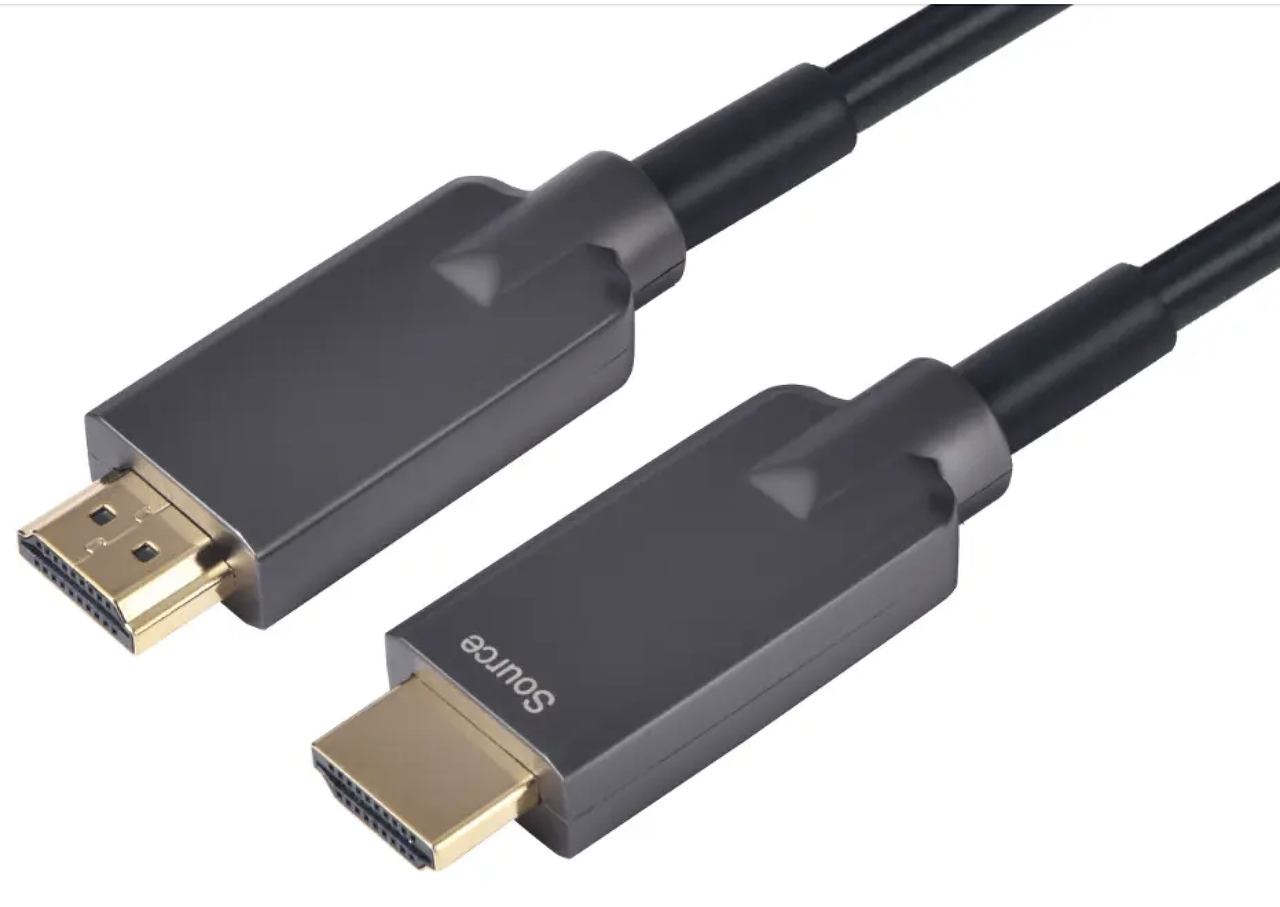 10Meter to 100Meter Long HDMI Fiber Cable HDMI2.0 HDMI2.1 4K 8K Active optical fiber cable - фото 1 - id-p86968831